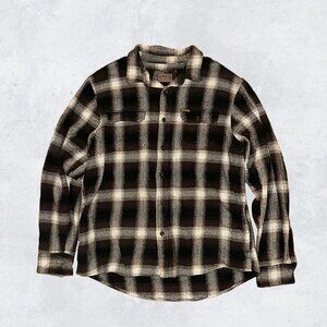 Beautiful heavy Orvis flannel Shirt/jacket